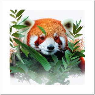 Red Panda Nature Outdoor Imagine Wild Free Posters and Art